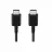 Cablu Samsung Type-C to Type-C 100W 5A 1m, Black