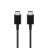 Cablu Samsung Type-C to Type-C 25W, 3A 1m, Black