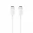 Cablu Samsung Type-C to Type-C 25W, 3A 1m, White