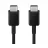 Cablu Samsung TYPE-C TO TYPE-C 60W, 3A 1.8m, Black