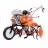 Motocultivator TechnoWorker DAC 7000K + roti 4.00x8 + rarita + contragreutati, 7 CP