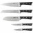 Cutit Tefal K232S574, 20, 18, 11, 9 cm, Inox, Negru