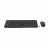 Комплект (клавиатура+мышь) LOGITECH Wireless MK295 Silent, Multimedia, Spill-resistant, 2xAAA/1xAA, EN, Black
