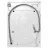 Стиральная машина Indesit OMTWSA 61053 WK EU, Узкая, 6 кг, Белый, Черный, A+++