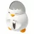 Container pentru jucari BabyOno 0593 DE BAIE PENGUIN
