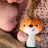 Игрушка BabyOno 1497 Пищалка Fox Monday, 3м+