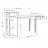 Стол офисный MLAND Loyd study table, Дуб, Антрацит, 141x92x30.4