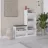 Antreu Mobiland Dude Bench Shoe Cabinet White