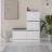 Прихожая MLAND Dude Bench Shoe Cabinet White