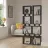 Etajera Mobiland Rail Bookcase Nr.1, Antracit, 79x24x166.5