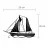 Decor MLAND Metal wall art no:30 sail