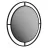Decor Mobiland Bubble mirror - black