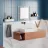 Decor MLAND Corner mirror - gold