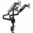 Suport pentru monitor GEMBIRD TABLE/DESK 3-DISPLAY MOUNTING ARM (ROTATE,TILT,SWIVEL), 17”-27”,up to 7 kg,VESA:75x75,100x100