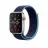 Bratara pentru ceas AccExpert Apple Watch Nylon Loop Strap 38/40/41mm Dark Blue