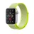 Ремешок браслет для часов AccExpert Apple Watch Nylon Loop Strap 42/44/45mm Neon Green