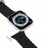 Bratara pentru ceas DUX DUCIS OCEAN WAVE VERSION APPLE WATCH 42MM/44MM/45MM, BLACK