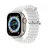 Bratara pentru ceas DUX DUCIS Ocean Wave Version Apple Watch 42mm/44mm/45mm, Alb