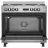 Aragaz combinat BEKO GM15325DX, 111 l, 4 arzatoare, 90 cm, Inox, Negru