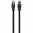 Patchcord Cablexpert 7.5M, PATCH CORD BLACK, PP12-7.5M/BK