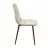Стул DP M-01-3 HLR-14 GREY(BEIGE) Бархат, Бежевый, Черный
