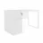 Masa DP Fusion+box incorporat Stinga, Alb, 2000/1550x80