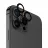 Защитное стекло Uniq Optix Aluminium Camera Lens Protector for iPhone 15 Pro, Black