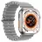 Smartwatch Charome HD Call T8s Ultra Max, With 2 Straps, Silver
