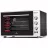 Cuptor electric Itimat I60TTFLBA13, 60 l, 1800 W, 3 functii, Grill, Timer, Inox, Negru
