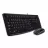 Комплект (клавиатура+мышь) LOGITECH MK120 USB, US black