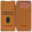 Чехол Nillkin iPhone 15 Plus, Qin Pro Brown