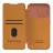 Husa Nillkin IPHONE 15 PRO, QIN PRO BROWN