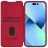 Чехол Nillkin iPhone 15, Qin Pro Red