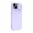 Husa Nillkin iPhone 15 Plus, CamShield Silky Silicone Case, Misty Purple