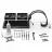 AIO Liquid cooling be quiet! "Pure Loop 2 280mm" (15.4-33.8dB, 2x140mm, PWM, 1800RPM, ARGB,1240g.). Со