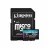 Карта памяти KINGSTON 256GB MicroSD (Class 10) UHS-I (U3) +SD adapter