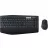 Комплект (клавиатура+мышь) LOGITECH MK850, Curved keyframe, Quiet typing, Concave keys, Palm rest, 1000dpi, 8 buttons, 2xAA/1xAA, 2.4Ghz+BT, EN, Black