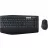 Kit (keyboard+mouse) LOGITECH MK850, Curved keyframe, Quiet typing, Concave keys, Palm rest, 1000dpi, 8 buttons, 2xAA/1xAA, 2.4Ghz+BT, EN, Black