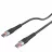 Кабель Nillkin Type-C to Type-C Cable Flowspeed, 1.2M, Black