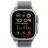Smartwatch APPLE Watch Ultra 2 GPS + Cellular, 49mm Titanium Case with Green/Grey Trail Loop - M/L, MRF43