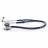 Stetoscop Moretti cardiologic cu capsula dubla DM535B (albastra) -Italia