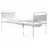 Pat Moretti de spital electric, cu 3 sectiuni ajustabile MI120 -Italia, Alb, 90х200