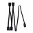 Контроллер вентиляторов xilence LQZ.ARGB_Set Cable (XZ171), Cooling Control Set for ARGB components: 5V D/P 3PIN connections, 1 x Receiver, 1 x Remote Controller, 1x 1 to 4 ARGB Splitter