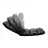 Fotoliu Gaming TRUST FOLDABLE, gaming floor chair GXT 718 RAYZEE - Black, PU leather, Adjustable back rest angle0-90, height user 100-195 cm, up to 125kg