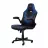 Fotoliu Gaming TRUST GXT 703B RIYE - BLACK/BLUE, PU leather and breathable fabric, adjustable gaming chair with a strong frame, flip-up armrests, Class 4 gas lift, up to 140kg