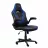 Fotoliu Gaming TRUST GXT 703B RIYE - Black/Blue, PU leather and breathable fabric, adjustable gaming chair with a strong frame, flip-up armrests, Class 4 gas lift, up to 140kg