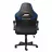 Fotoliu Gaming TRUST GXT 703B RIYE - Black/Blue, PU leather and breathable fabric, adjustable gaming chair with a strong frame, flip-up armrests, Class 4 gas lift, up to 140kg