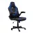 Fotoliu Gaming TRUST GXT 703B RIYE - BLACK/BLUE, PU leather and breathable fabric, adjustable gaming chair with a strong frame, flip-up armrests, Class 4 gas lift, up to 140kg