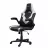 Fotoliu Gaming TRUST GXT 703W RIYE - Black/White, PU leather and breathable fabric, adjustable gaming chair with a strong frame, flip-up armrests, Class 4 gas lift, up to 140kg