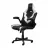 Fotoliu Gaming TRUST GXT 703W RIYE - BLACK/WHITE, PU leather and breathable fabric, adjustable gaming chair with a strong frame, flip-up armrests, Class 4 gas lift, up to 140kg